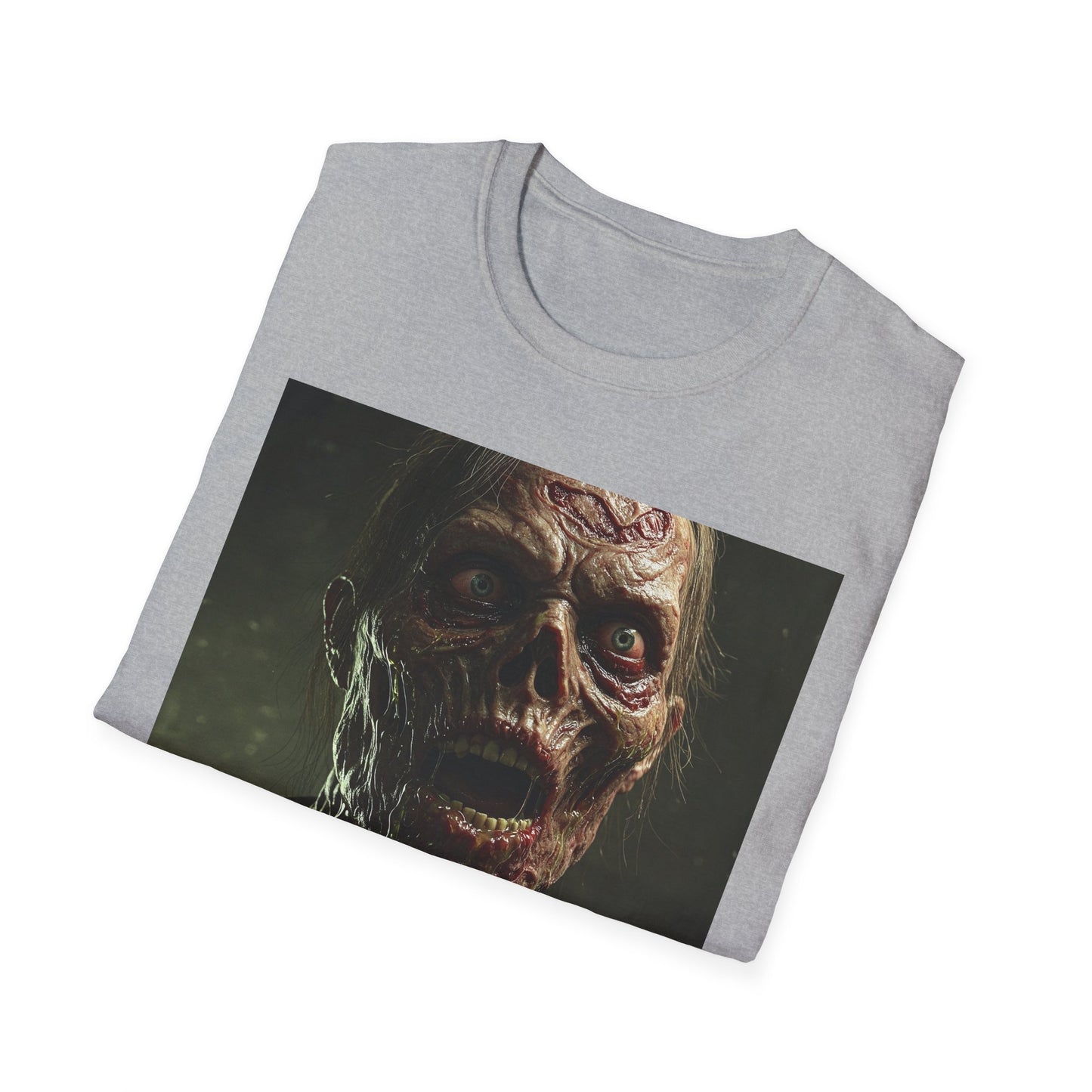 Apocalyptic Portrait Tee: A Vision of Decay