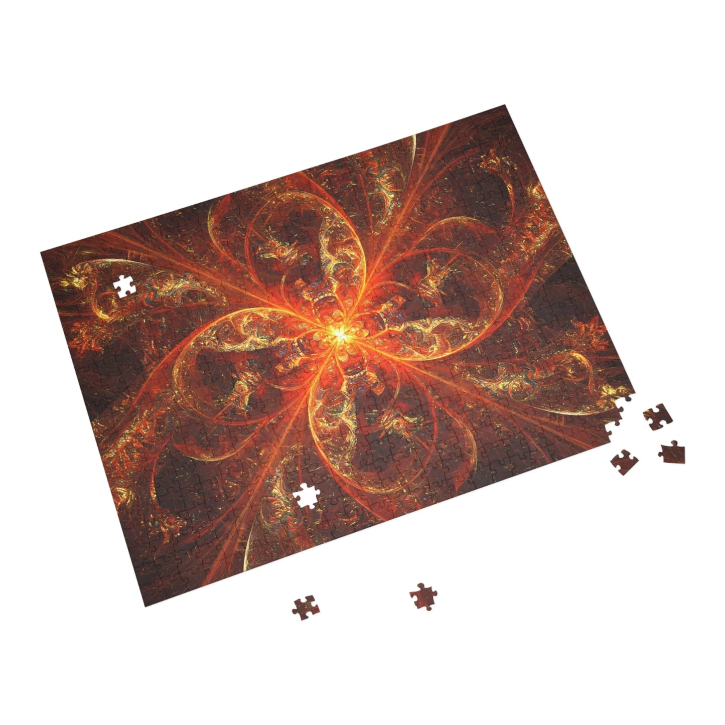 011 - Fractal Puzzle (96, 252, 500, 1000-Piece) - Fun Family Activity and Gift
