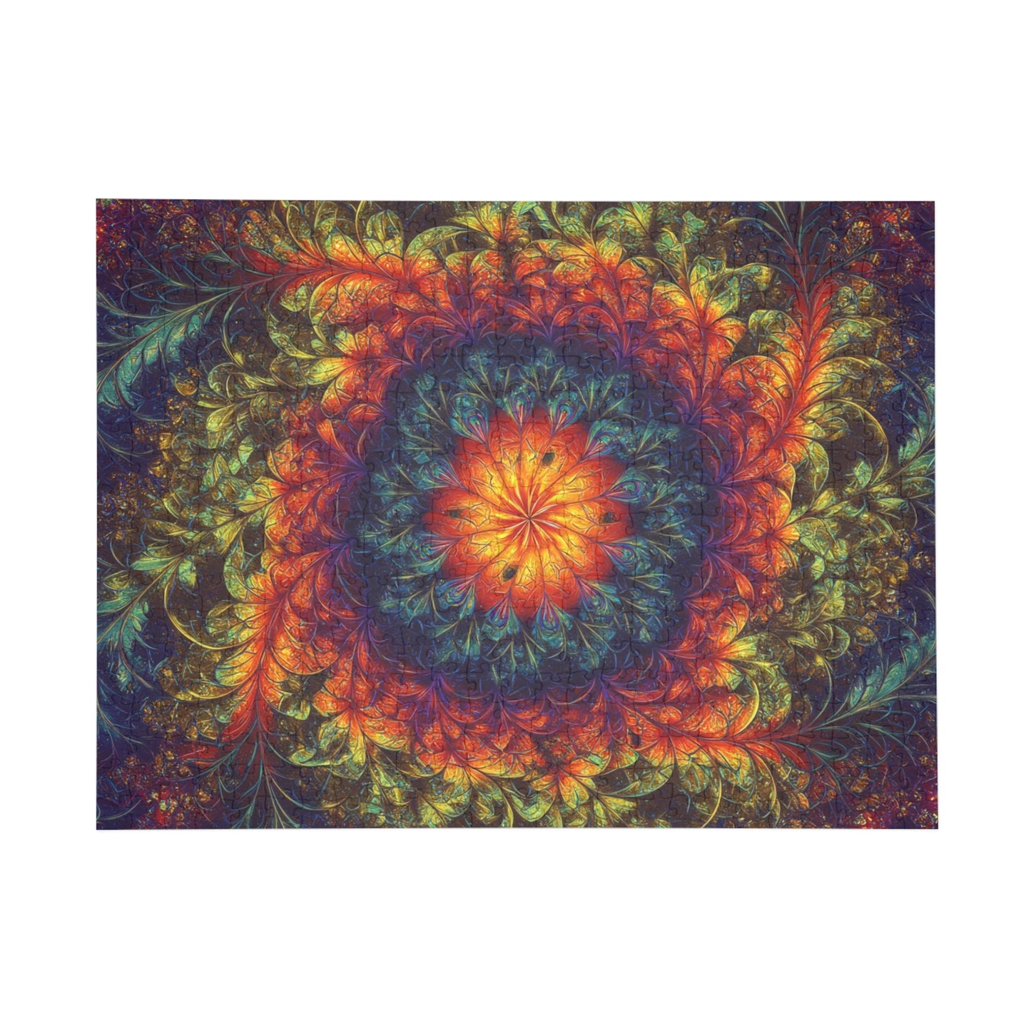 020 - Fractal Puzzle (96, 252, 500, 1000-Piece) - Fun Family Activity and Gift