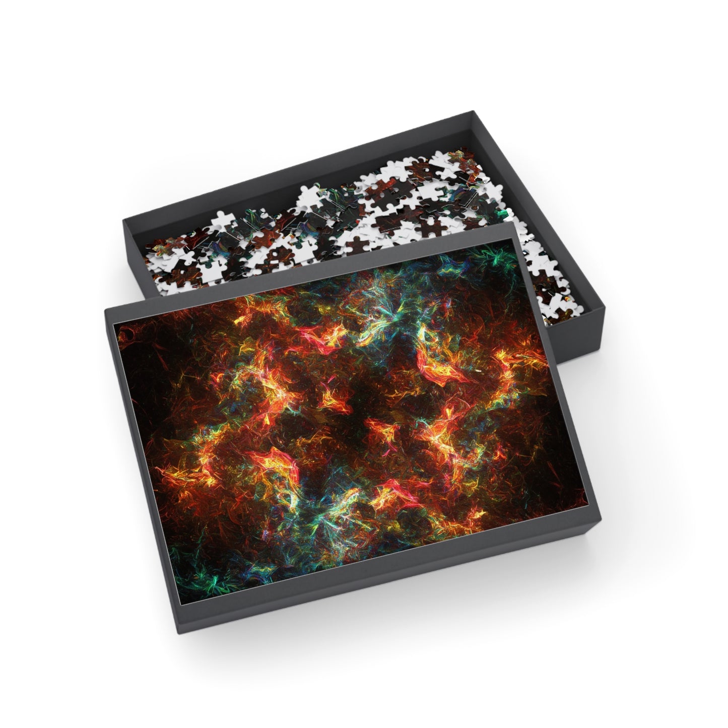 045- Fractal Puzzle (96, 252, 500, 1000-Piece) - Fun Family Activity and Gift