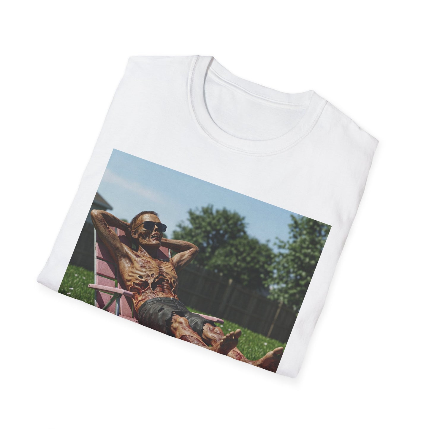 Chill Vibes Unisex Softstyle T-Shirt - Relaxed Summer Graphic Tee