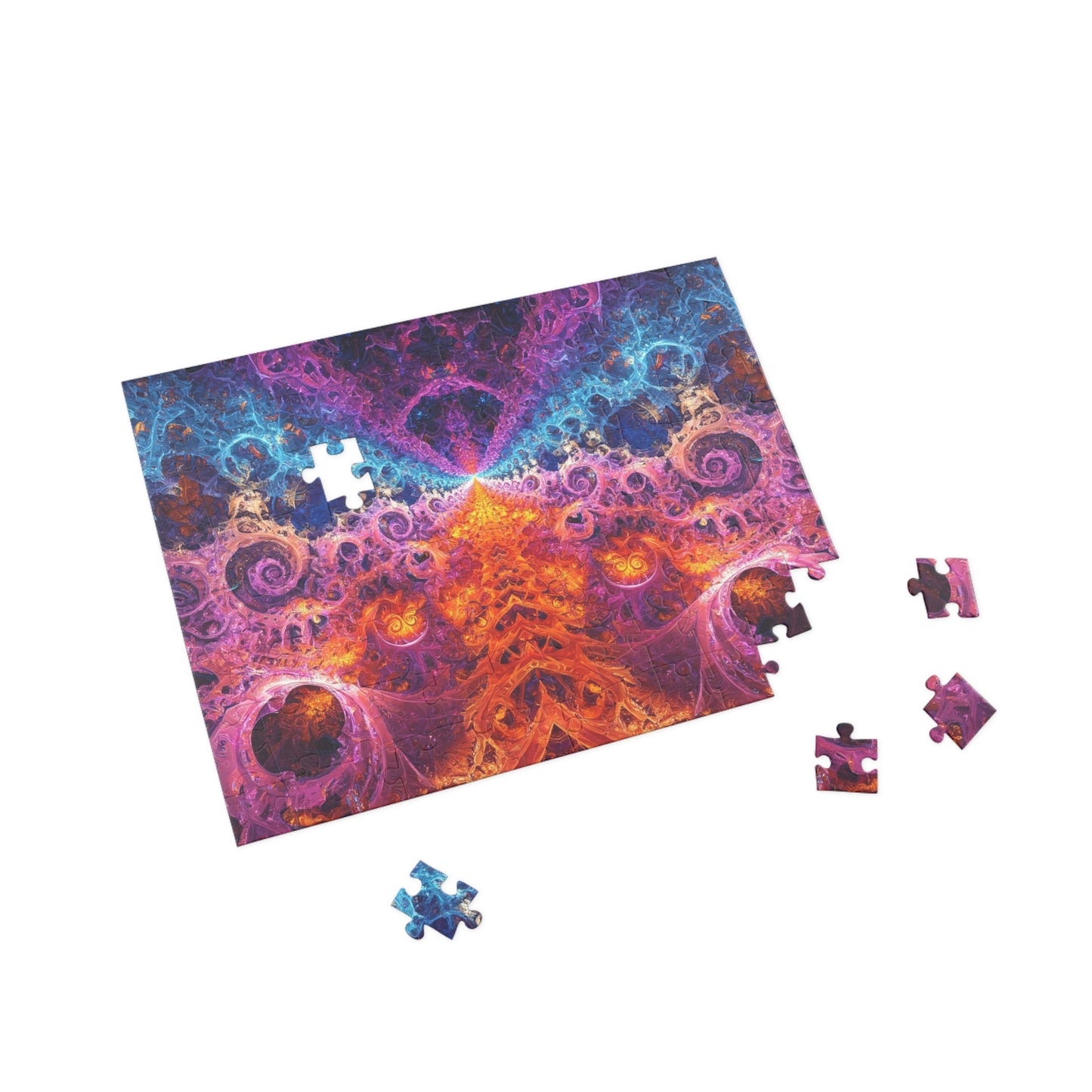 056- Fractal Puzzle (96, 252, 500, 1000-Piece) - Fun Family Activity and Gift