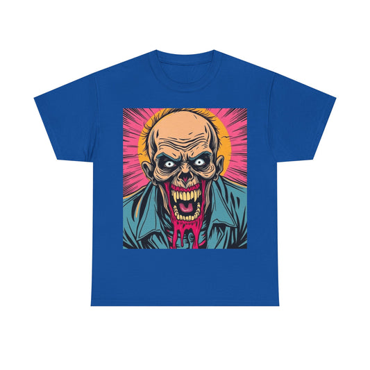 UK - Graphic Zombie Tee - Unisex Heavy Cotton T-Shirt for Horror Fans