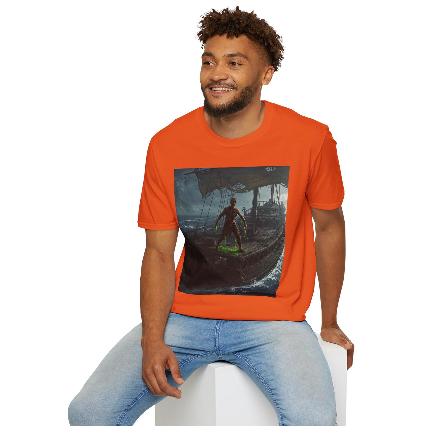 Adventurous Pirate Graphic Unisex T-Shirt - Perfect for Sea Lovers!