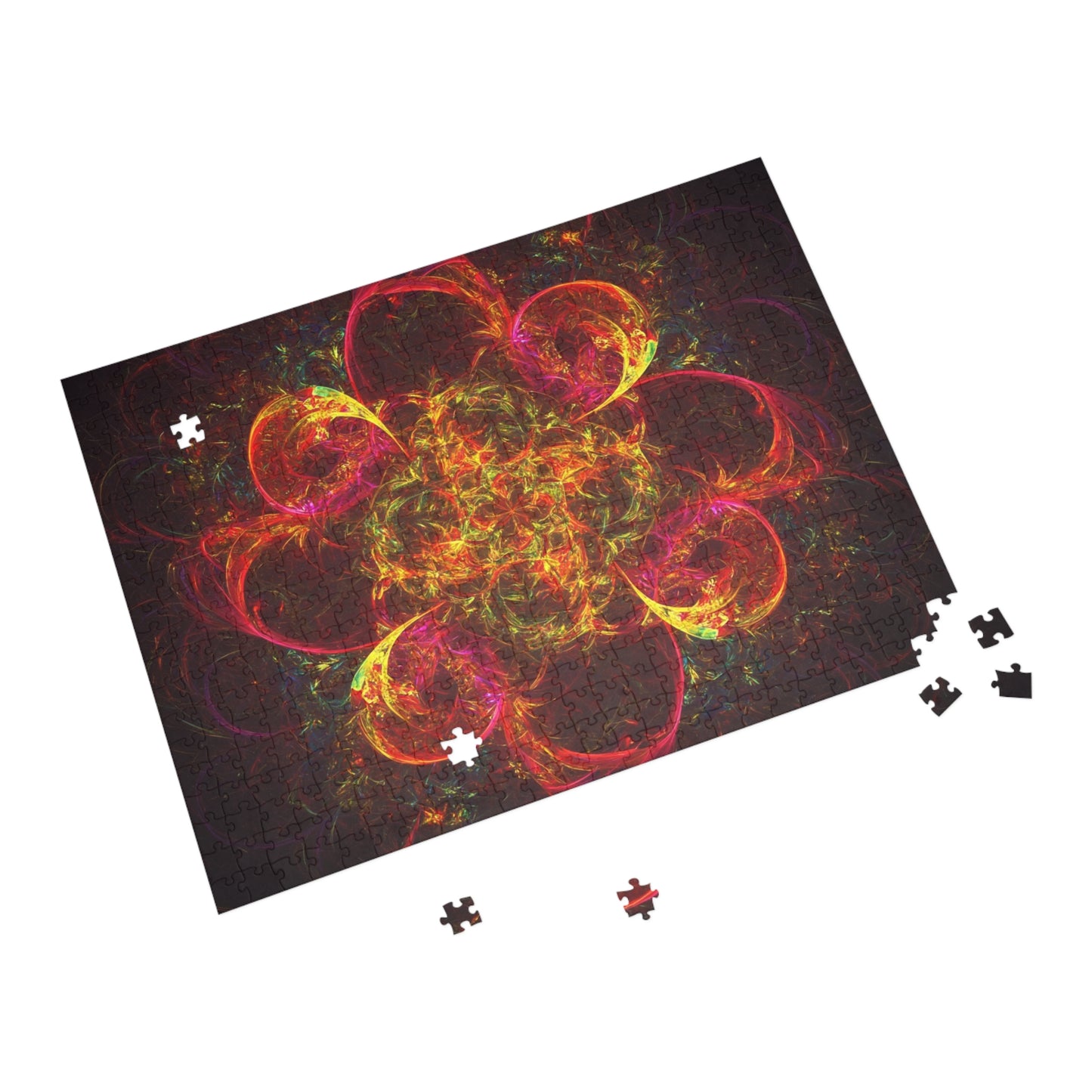 028 - Fractal Puzzle (96, 252, 500, 1000-Piece) - Fun Family Activity and Gift