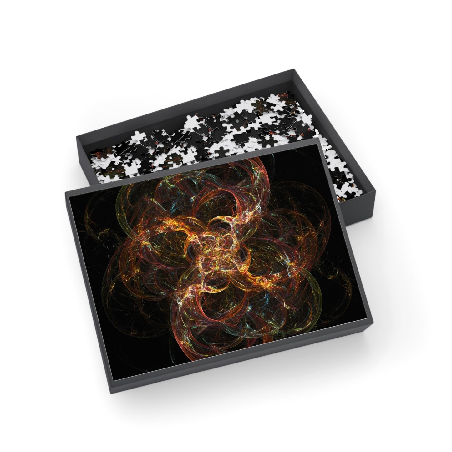 051- Fractal Puzzle (96, 252, 500, 1000-Piece) - Fun Family Activity and Gift