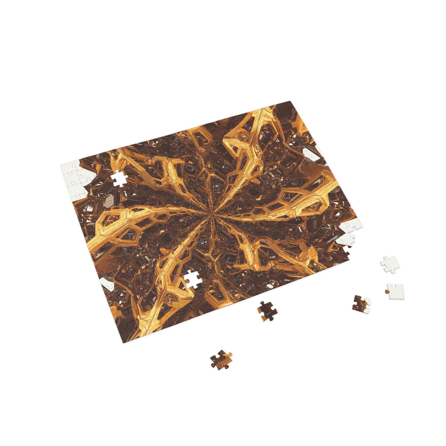 100- Fractal Puzzle (96, 252, 500, 1000-Piece) - Fun Family Activity and Gift
