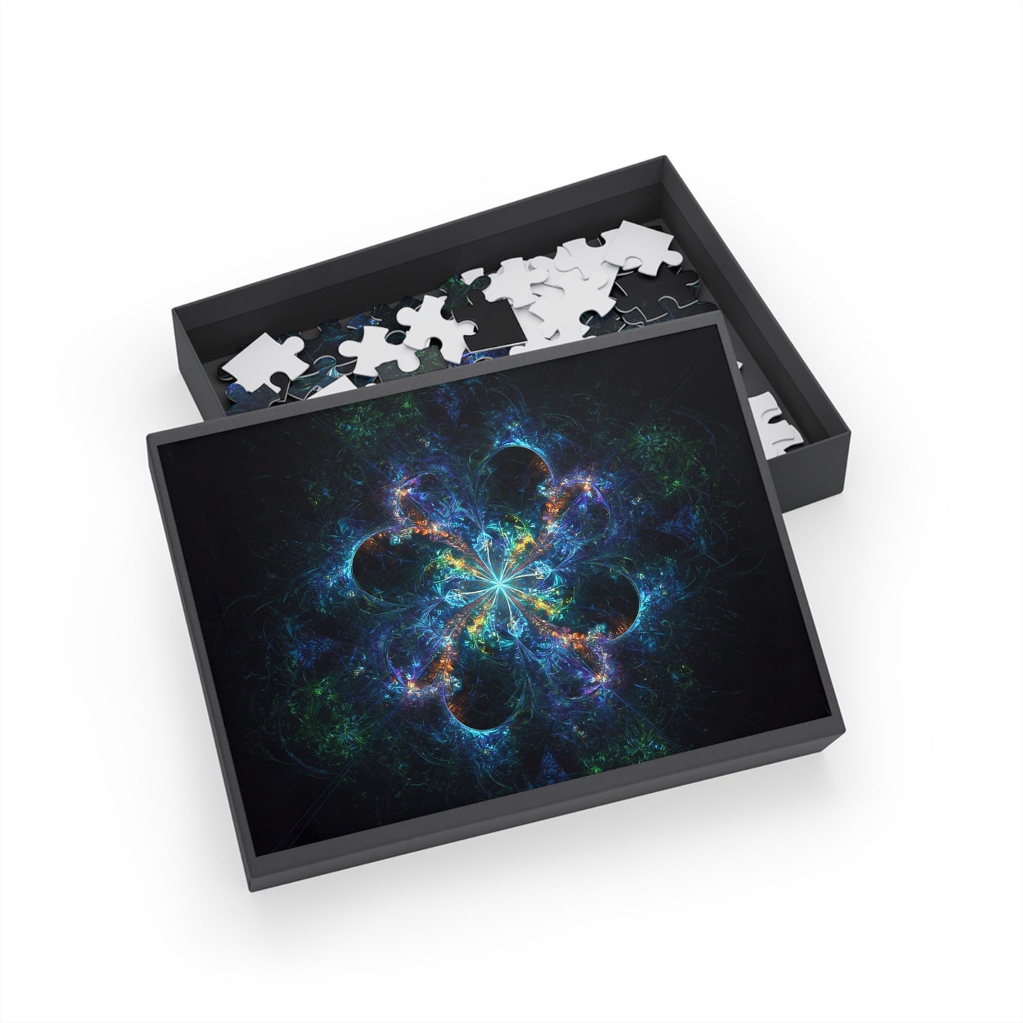 023 - Fractal Puzzle (96, 252, 500, 1000-Piece) - Fun Family Activity and Gift