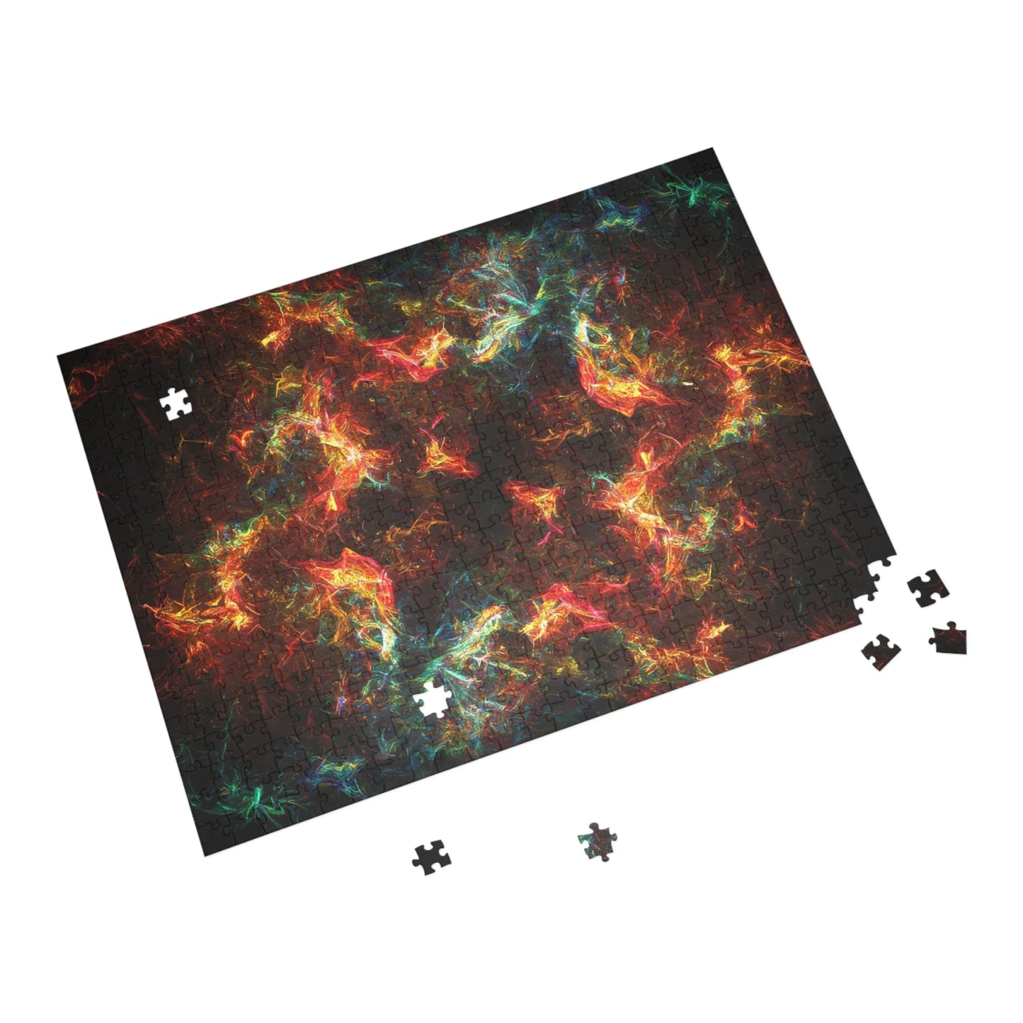 045- Fractal Puzzle (96, 252, 500, 1000-Piece) - Fun Family Activity and Gift