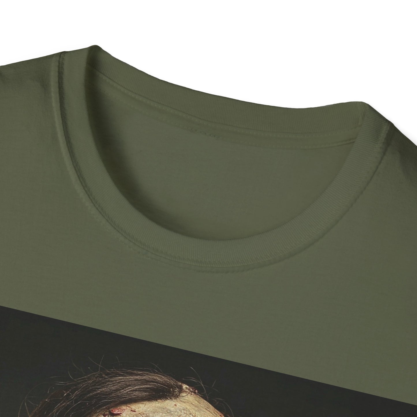 UK - Zombie Graphic Apocalyptic Portrait Tee, bold, decaying zombie graphic