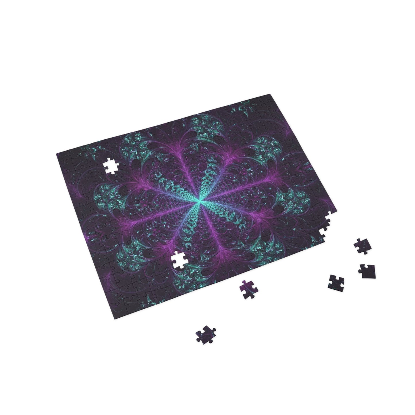 012 - Fractal Puzzle (96, 252, 500, 1000-Piece) - Fun Family Activity and Gift