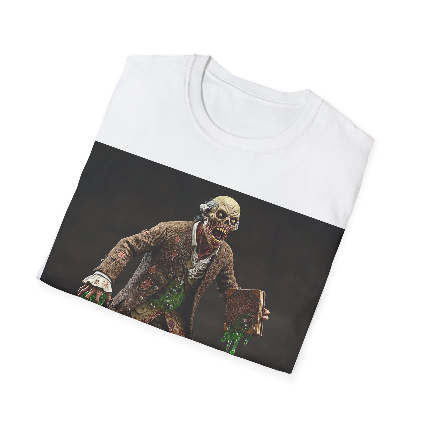 UK - Zombie Science Unisex Softstyle T-Shirt - Spooky Halloween Apparel