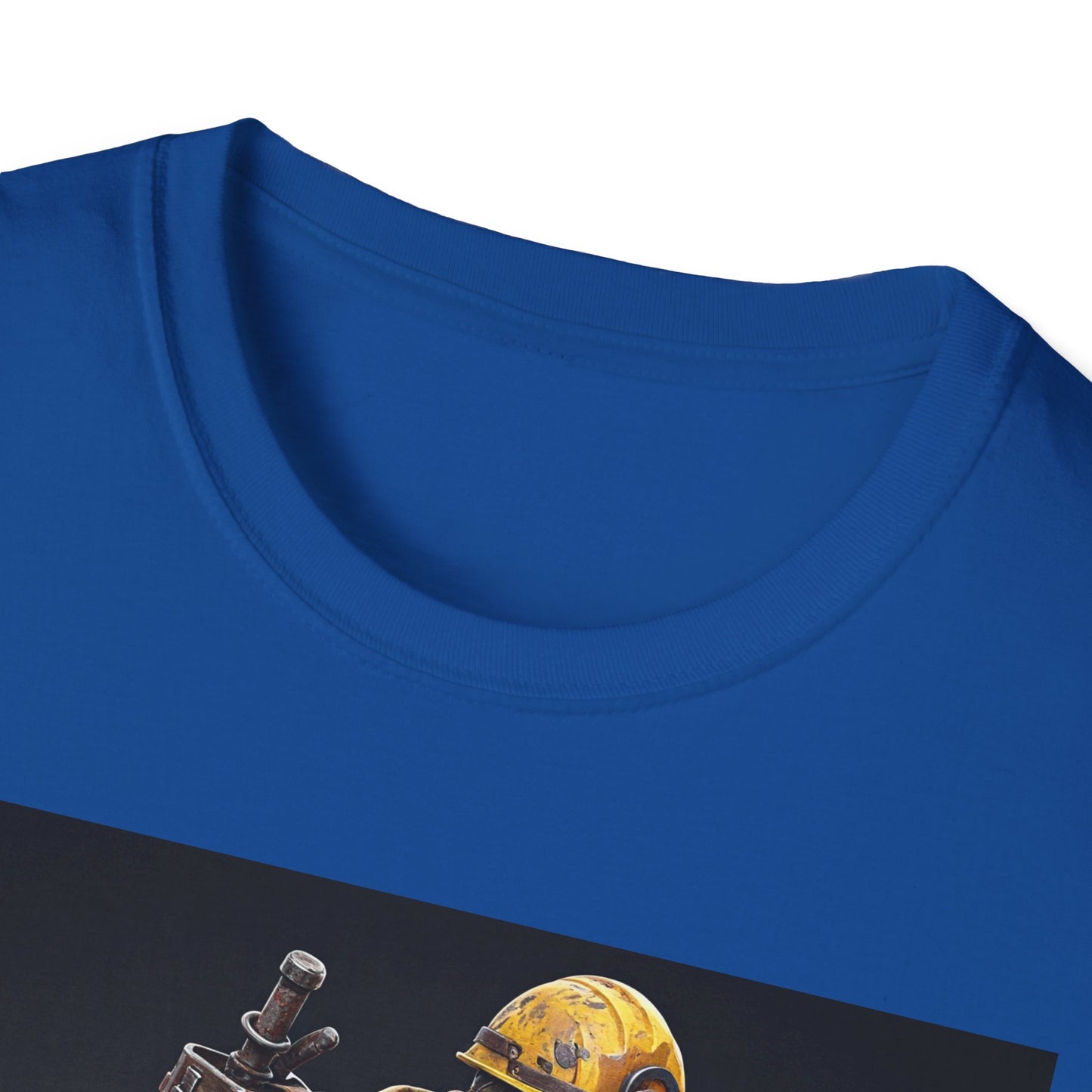 Vintage Mining Themed Unisex Softstyle T-Shirt - Perfect for Adventure Lovers