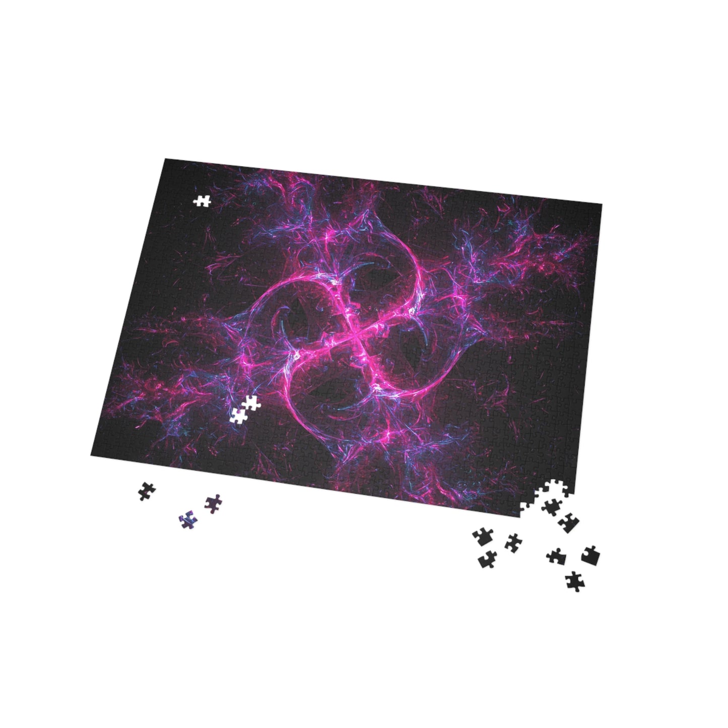 080- Fractal Puzzle (96, 252, 500, 1000-Piece) - Fun Family Activity and Gift