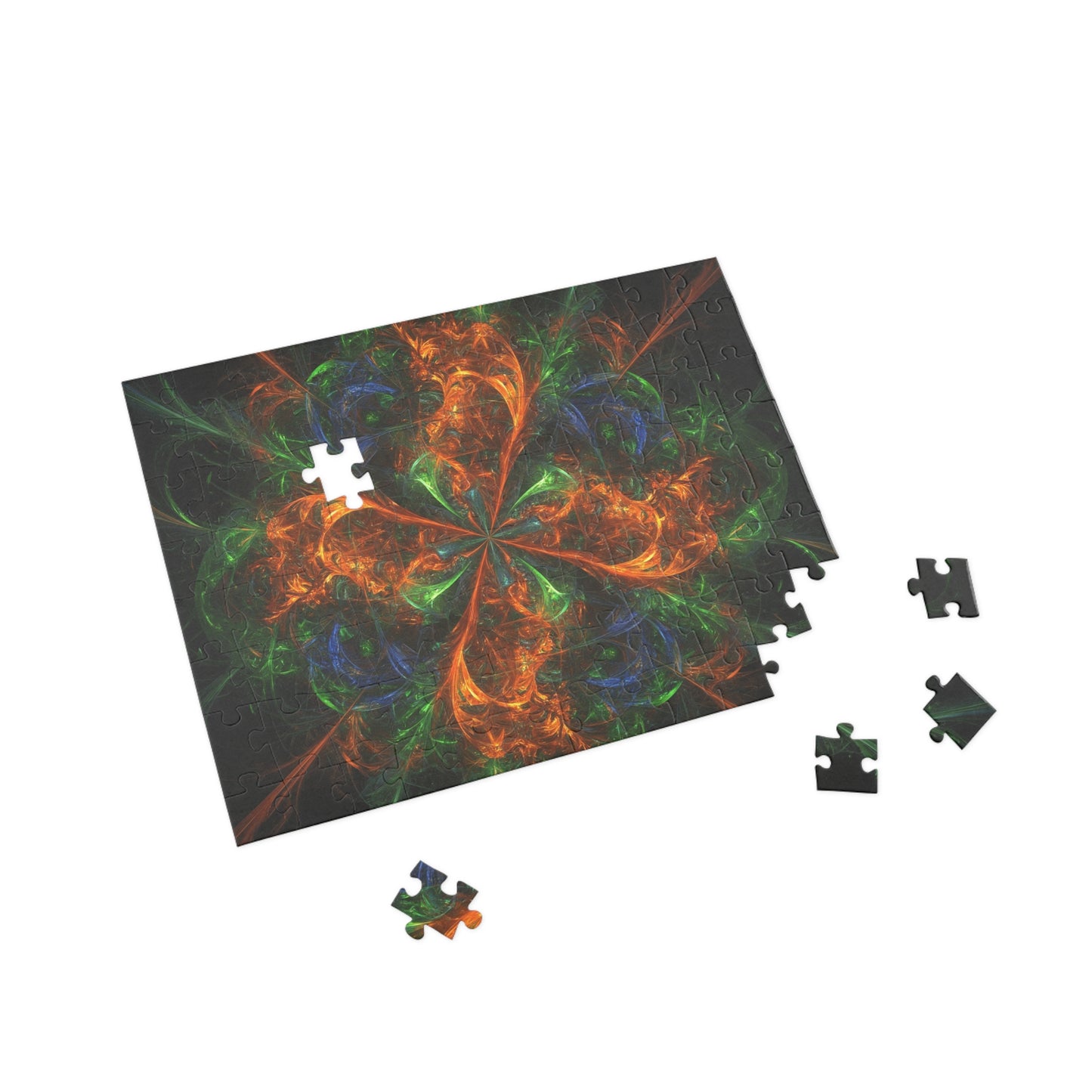 005 - Fractal Puzzle (96, 252, 500, 1000-Piece) - Fun Family Activity and Gift