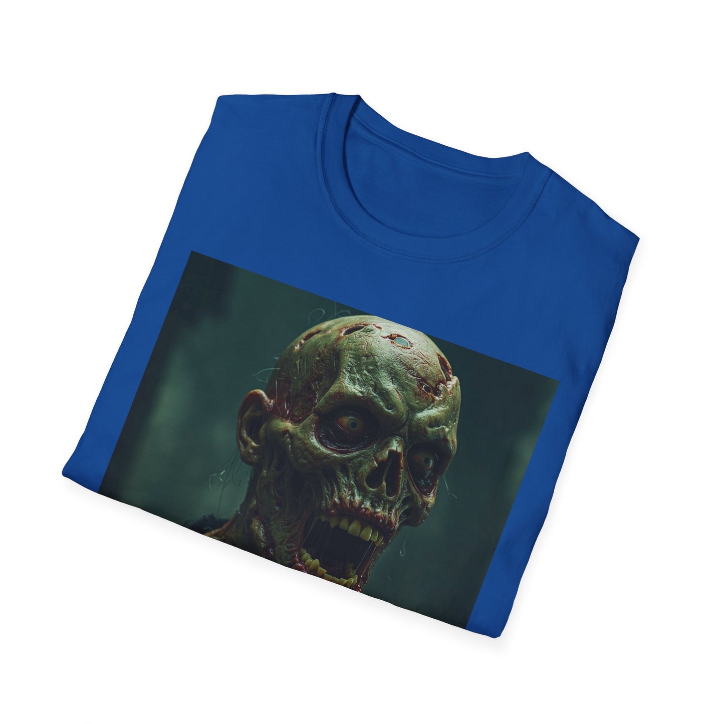 Chilling Skull Apocalyptic Portrait Tee, bold, decaying zombie graphic