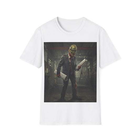 UK - Zombie Apocalypse Unisex Softstyle T-Shirt - Perfect for Halloween and Horror Fans