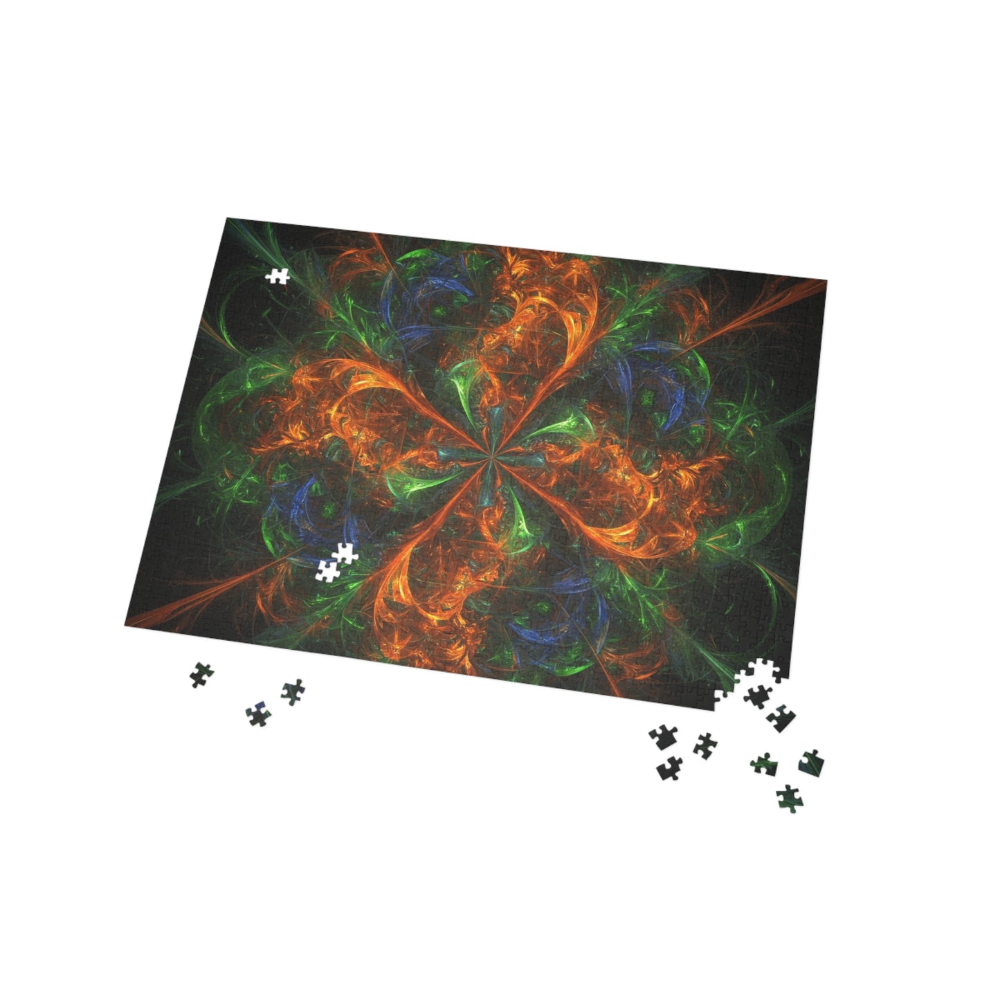 005 - Fractal Puzzle (96, 252, 500, 1000-Piece) - Fun Family Activity and Gift