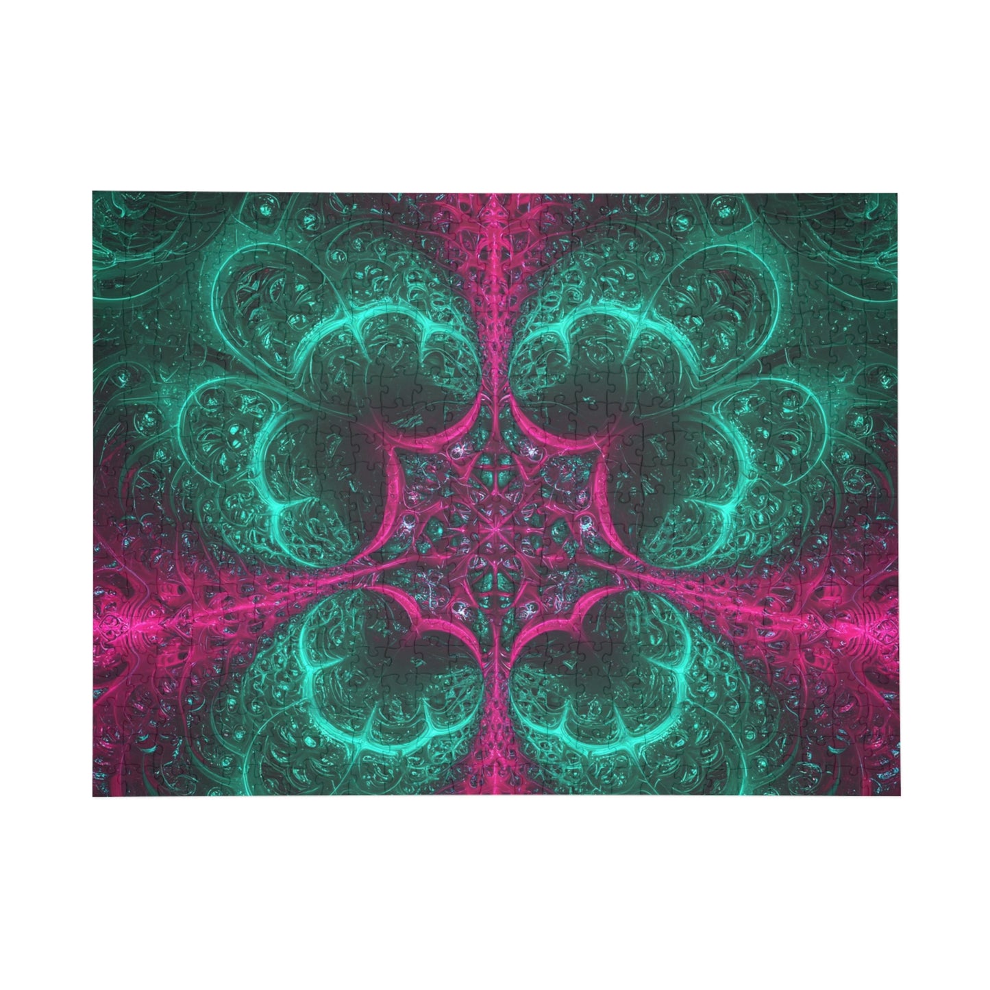 041 - Fractal Puzzle (96, 252, 500, 1000-Piece) - Fun Family Activity and Gift