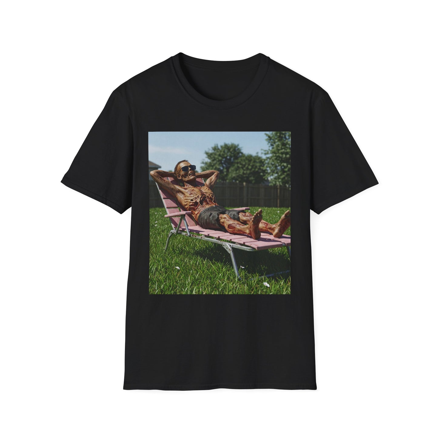 Chill Vibes Unisex Softstyle T-Shirt - Relaxed Summer Graphic Tee