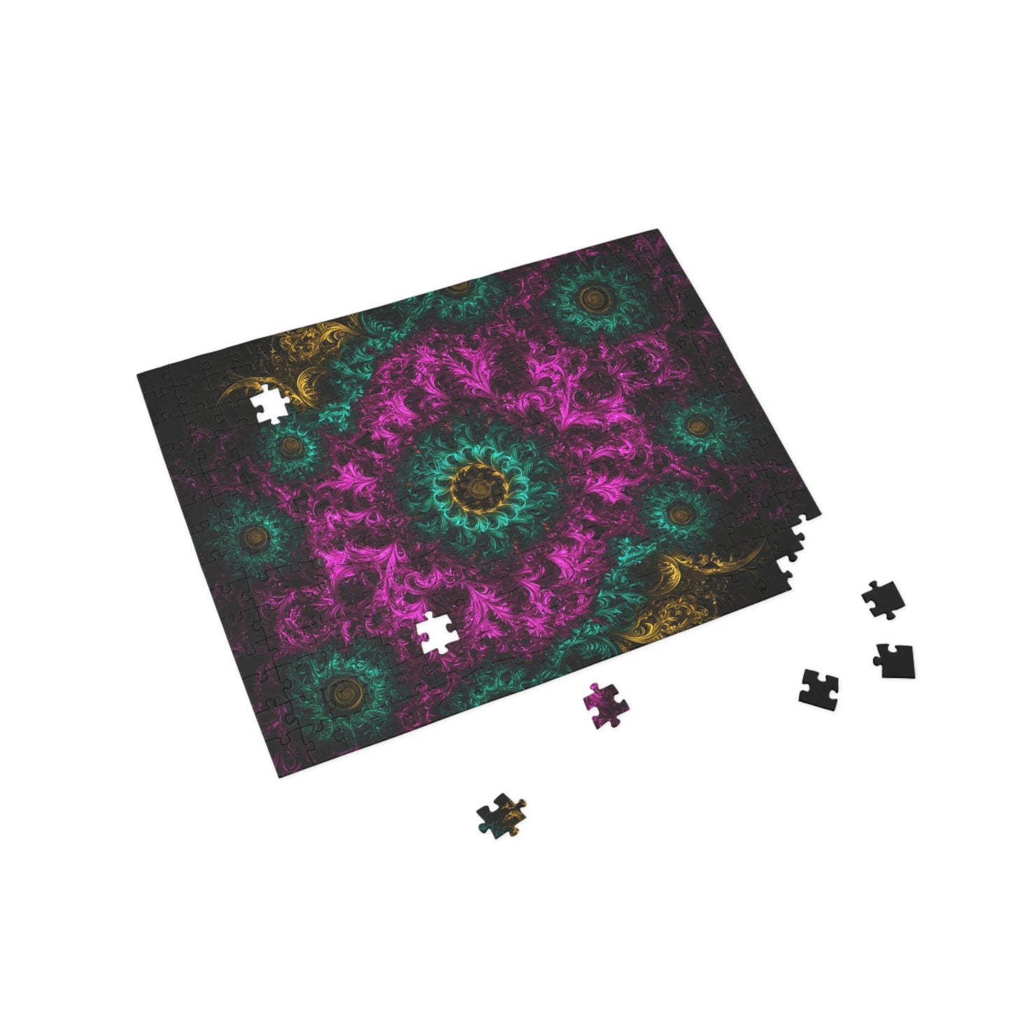 062- Fractal Puzzle (96, 252, 500, 1000-Piece) - Fun Family Activity and Gift