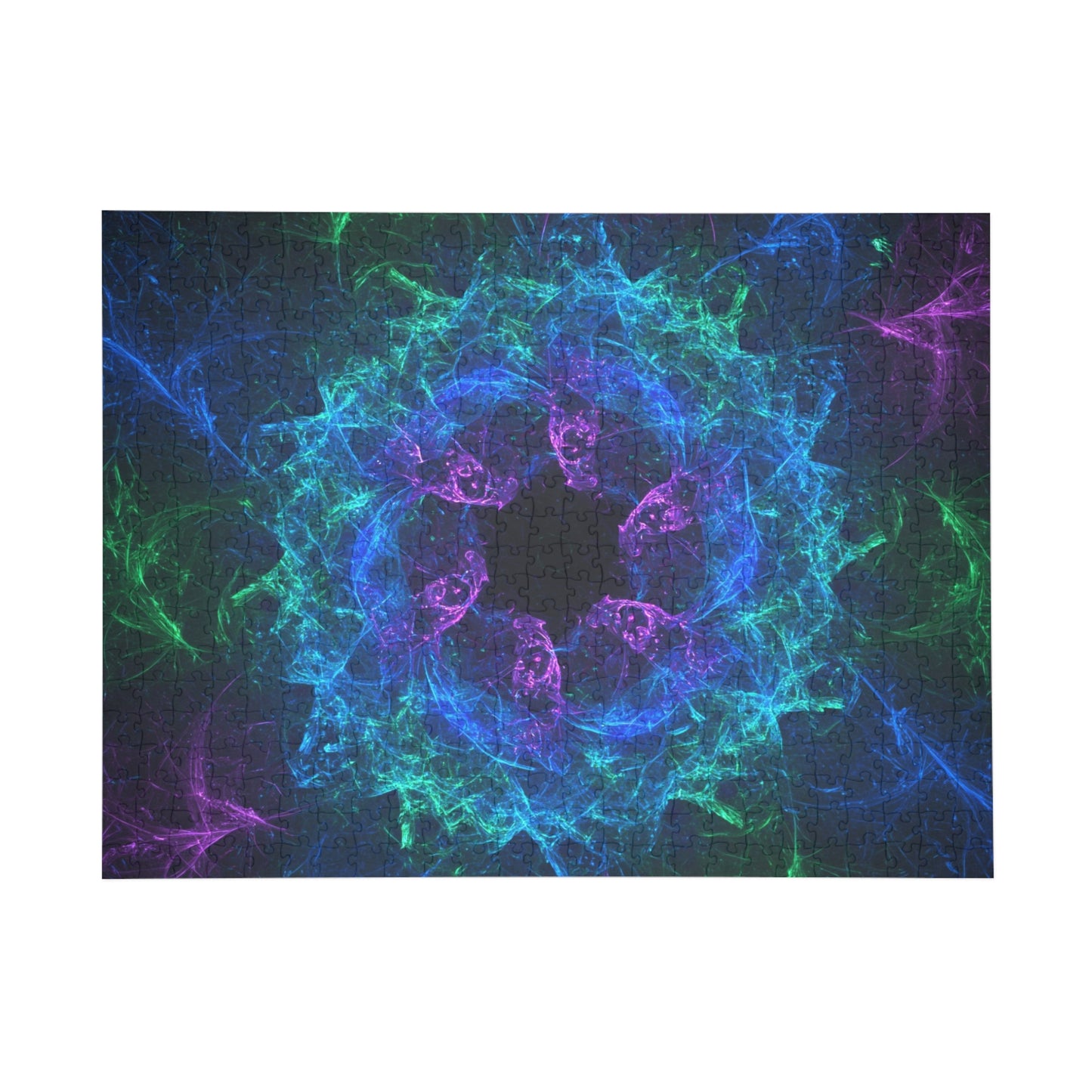 105 - Fractal Puzzle (96, 252, 500, 1000-Piece) - Fun Family Activity and Gift