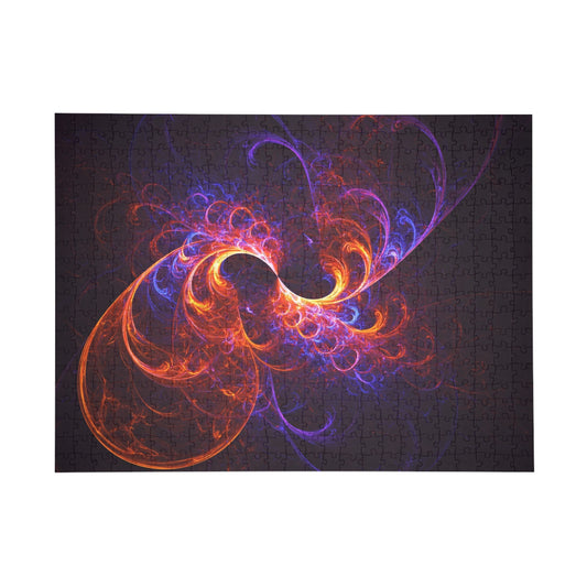 Vibrant Fractal Puzzle - 96, 252, 500, 1000 Pieces