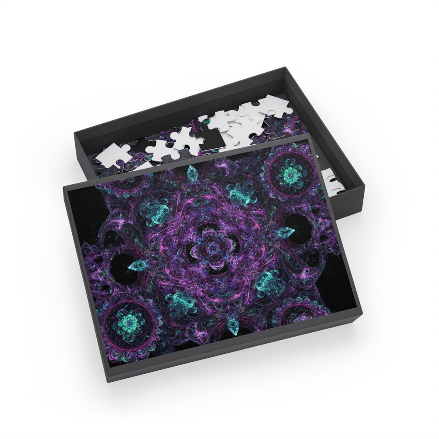 025 - Fractal Puzzle (96, 252, 500, 1000-Piece) - Fun Family Activity and Gift