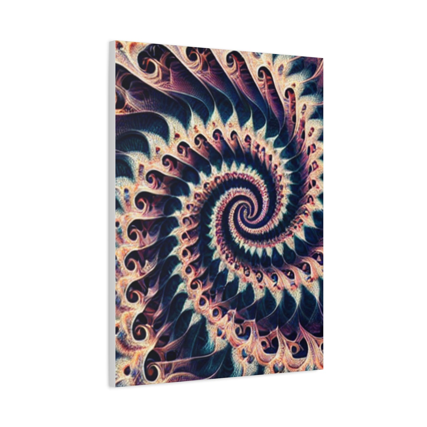 Abstract Spiral Art Canvas Print - Modern Home Decor for Art Lovers