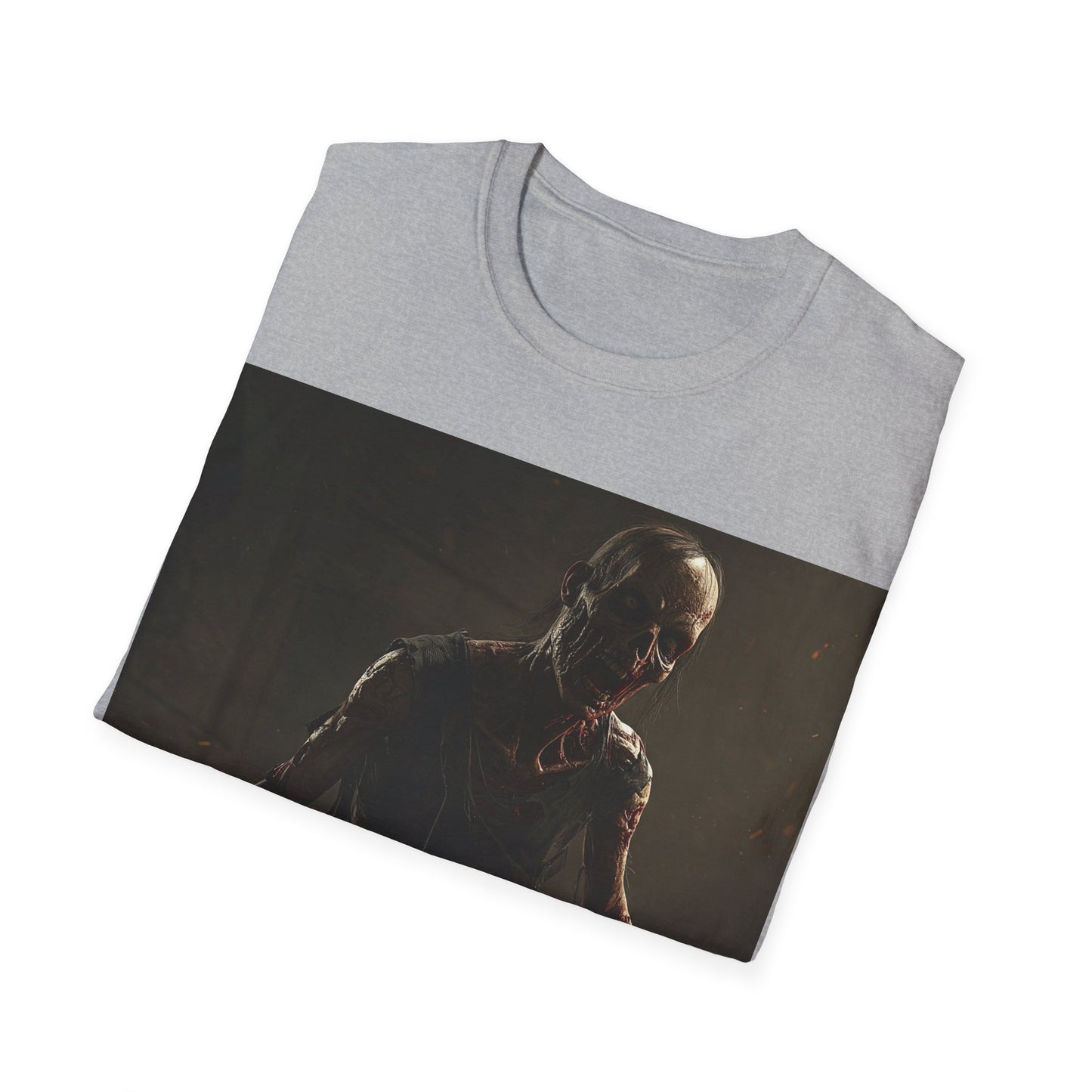 UK - Unisex Zombie Graphic T-Shirt - Perfect for Halloween and Horror Fans