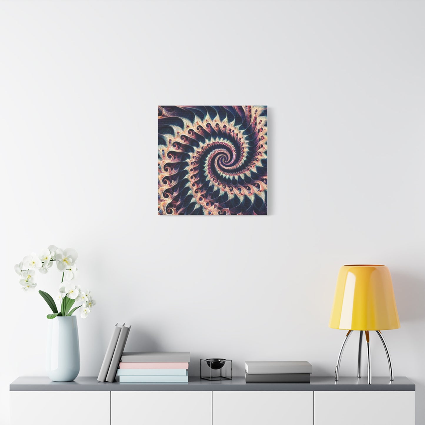 Abstract Spiral Art Canvas Print - Modern Home Decor for Art Lovers