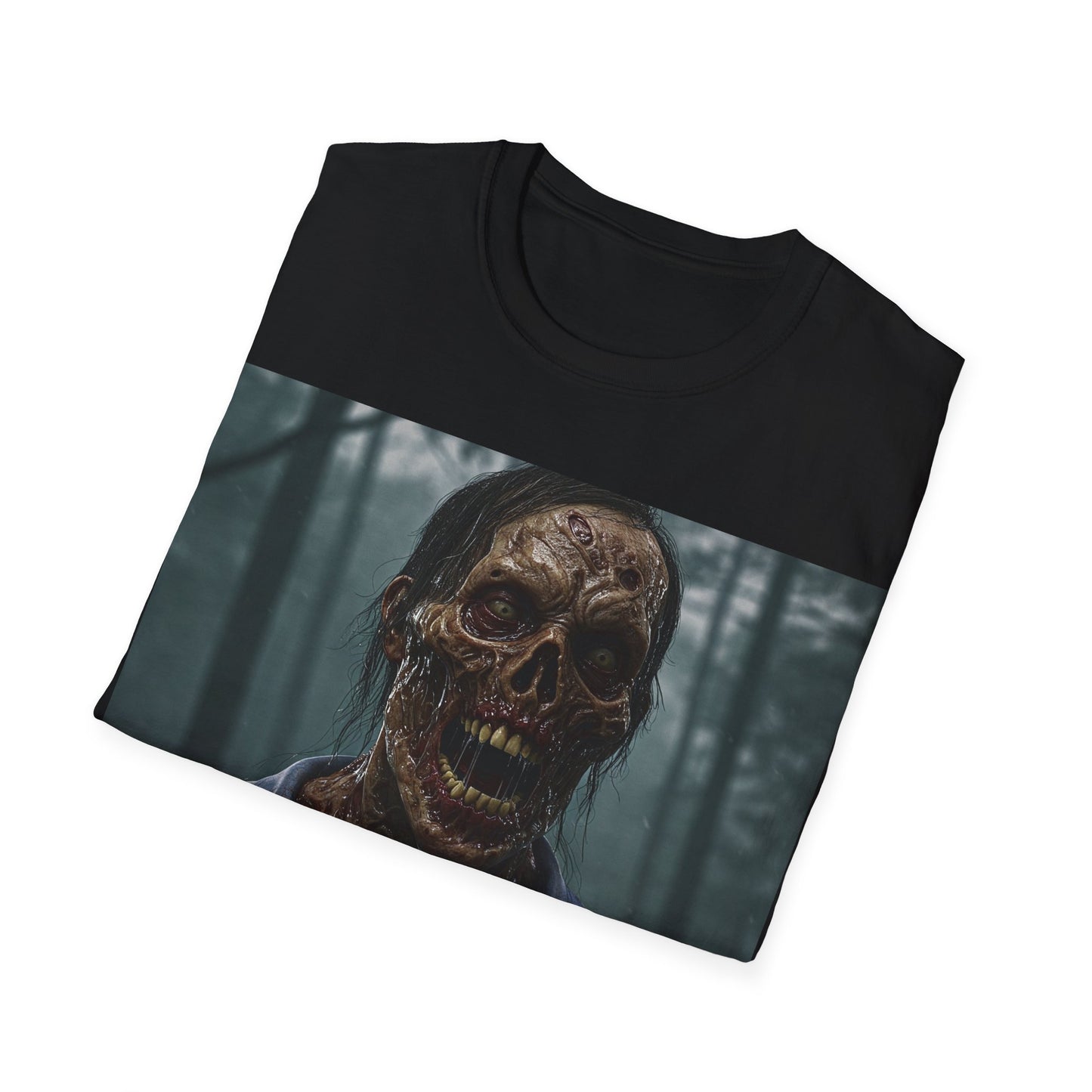 UK - Halloween Horror Graphic Unisex T-Shirt - Spooky Skull Design