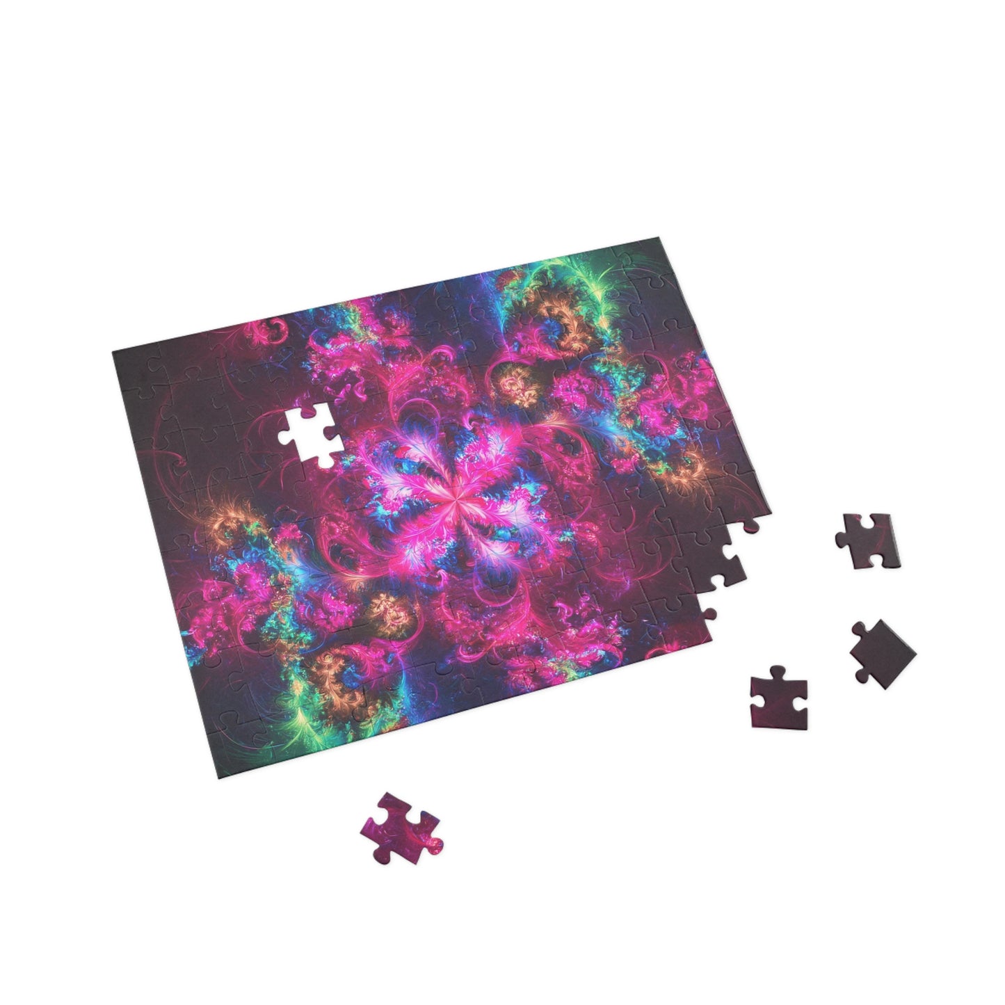 040 - Fractal Puzzle (96, 252, 500, 1000-Piece) - Fun Family Activity and Gift