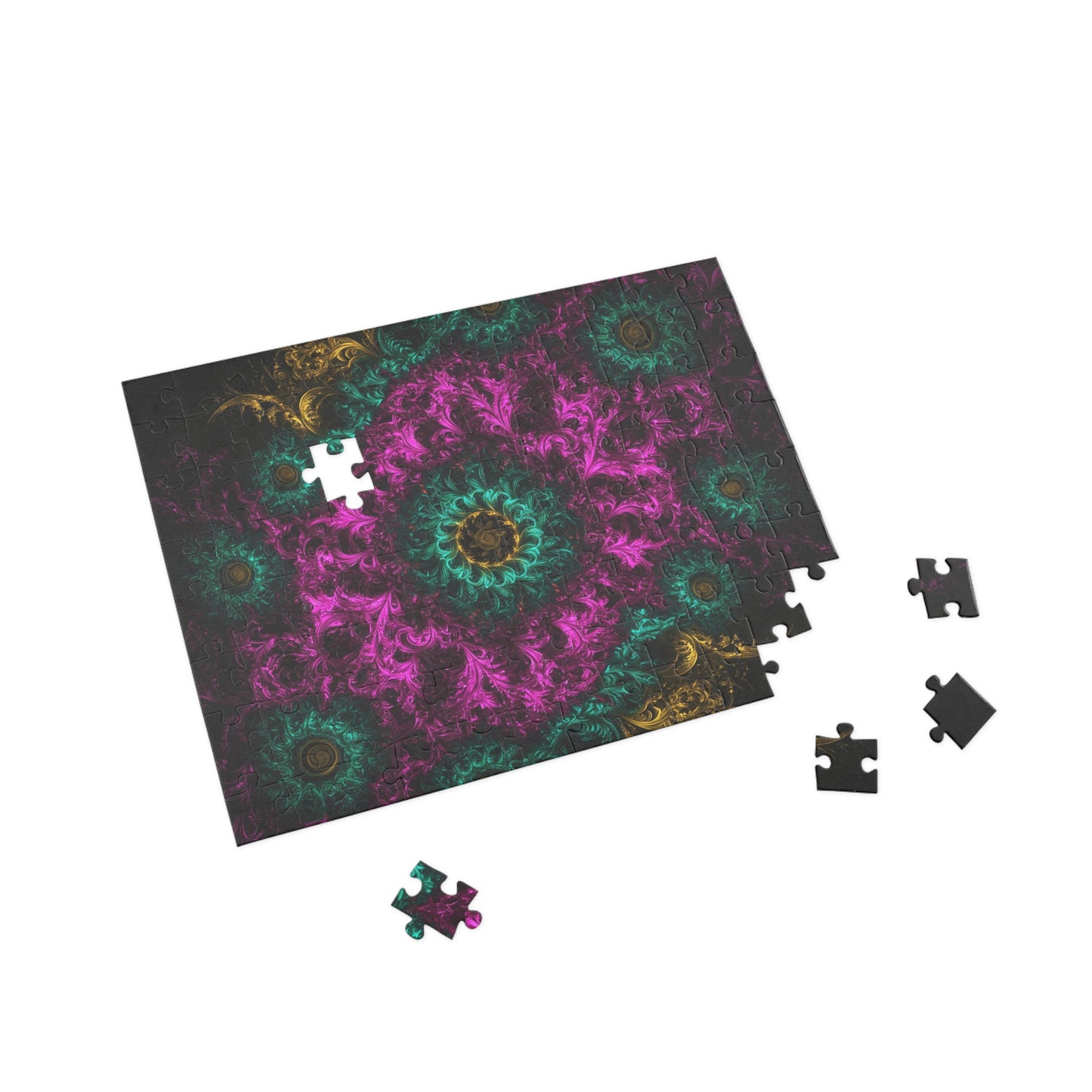 062- Fractal Puzzle (96, 252, 500, 1000-Piece) - Fun Family Activity and Gift