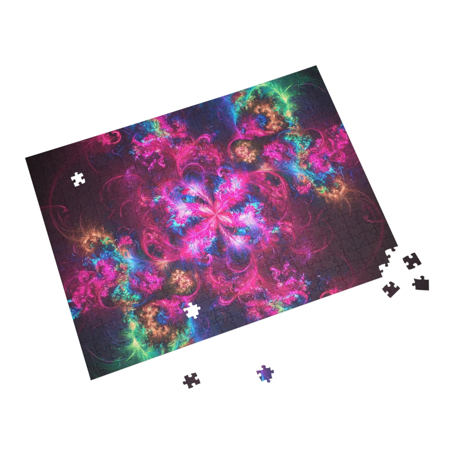 040 - Fractal Puzzle (96, 252, 500, 1000-Piece) - Fun Family Activity and Gift
