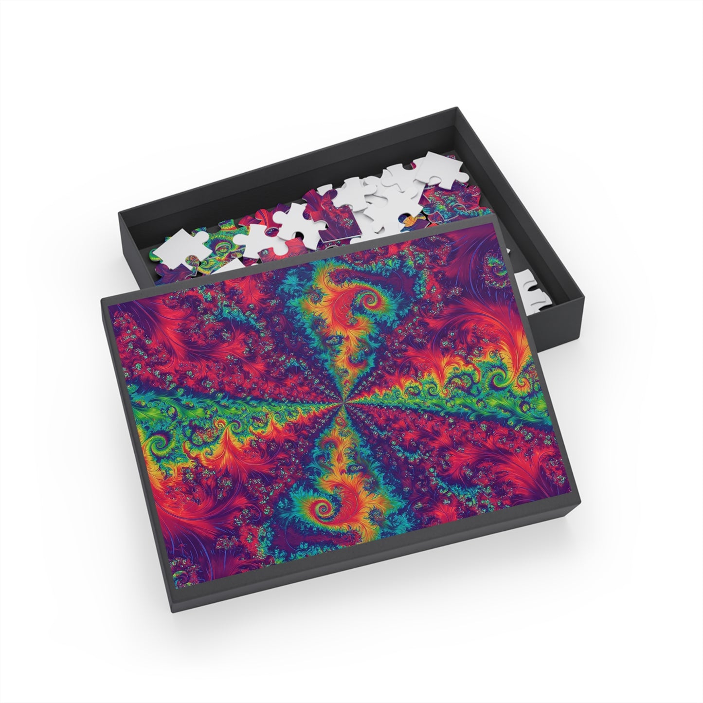 002 - Fractal Puzzle (96, 252, 500, 1000-Piece) - Fun Family Activity and Gift