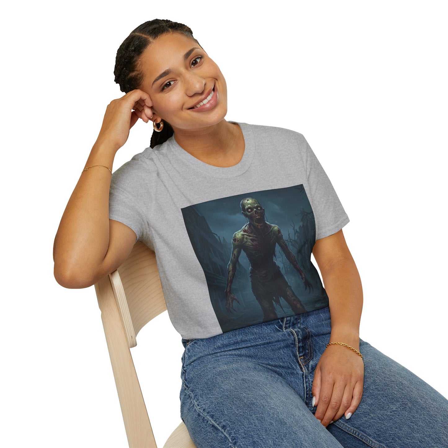 Zombie Apocalypse Unisex Softstyle T-Shirt - Perfect for Horror Lovers
