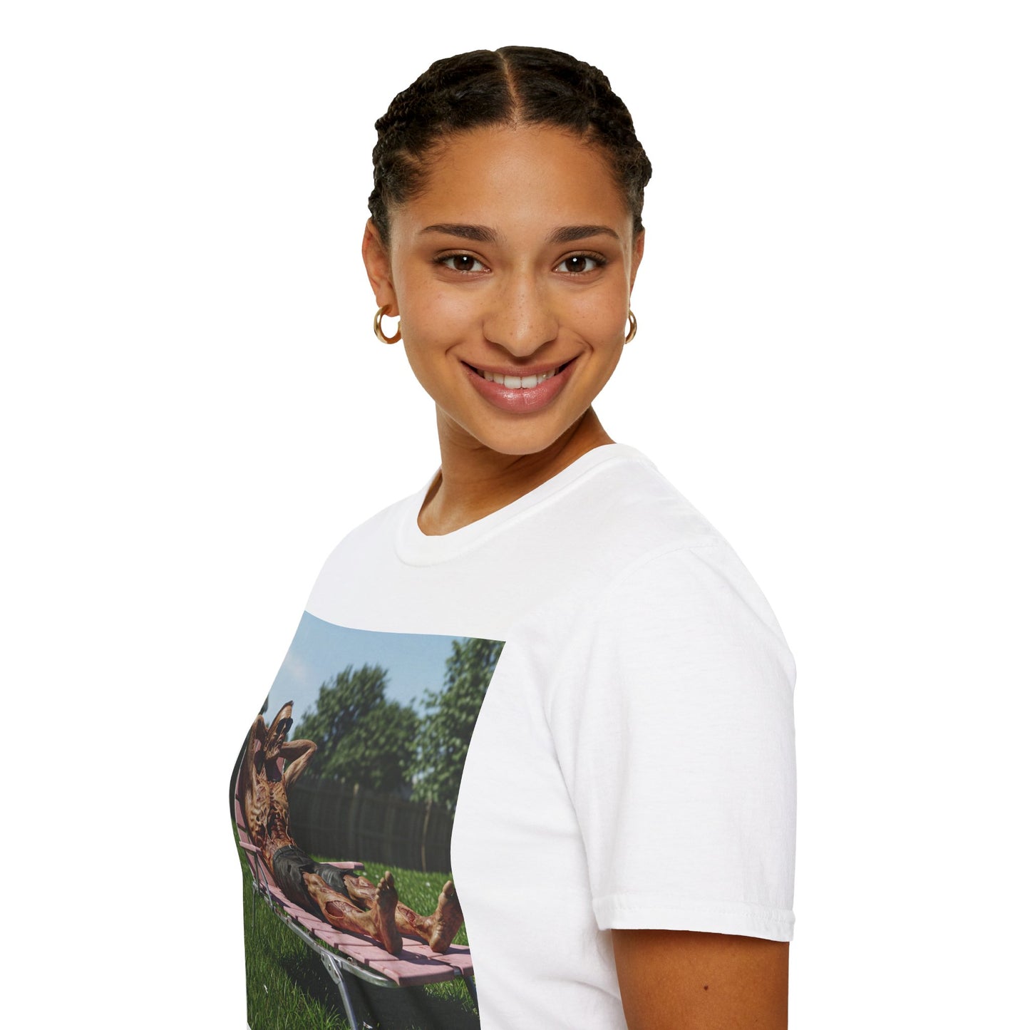 Chill Vibes Unisex Softstyle T-Shirt - Relaxed Summer Graphic Tee