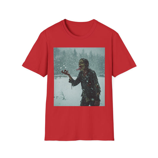 Chilling Horror Graphic Tee - Unisex Softstyle T-Shirt with Spooky Design