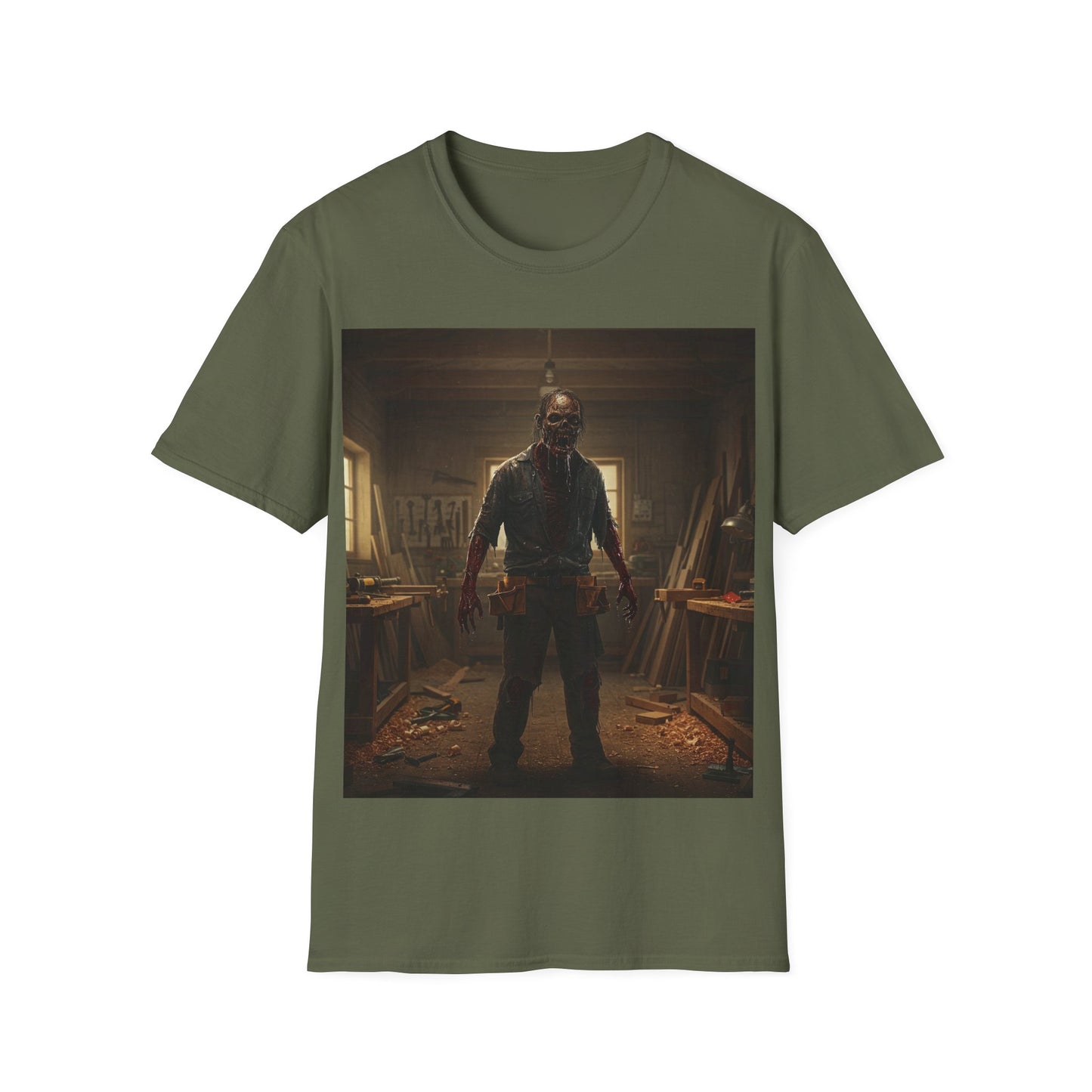 UK - Unisex Horror Movie Softstyle T-Shirt - Perfect for Halloween Enthusiasts