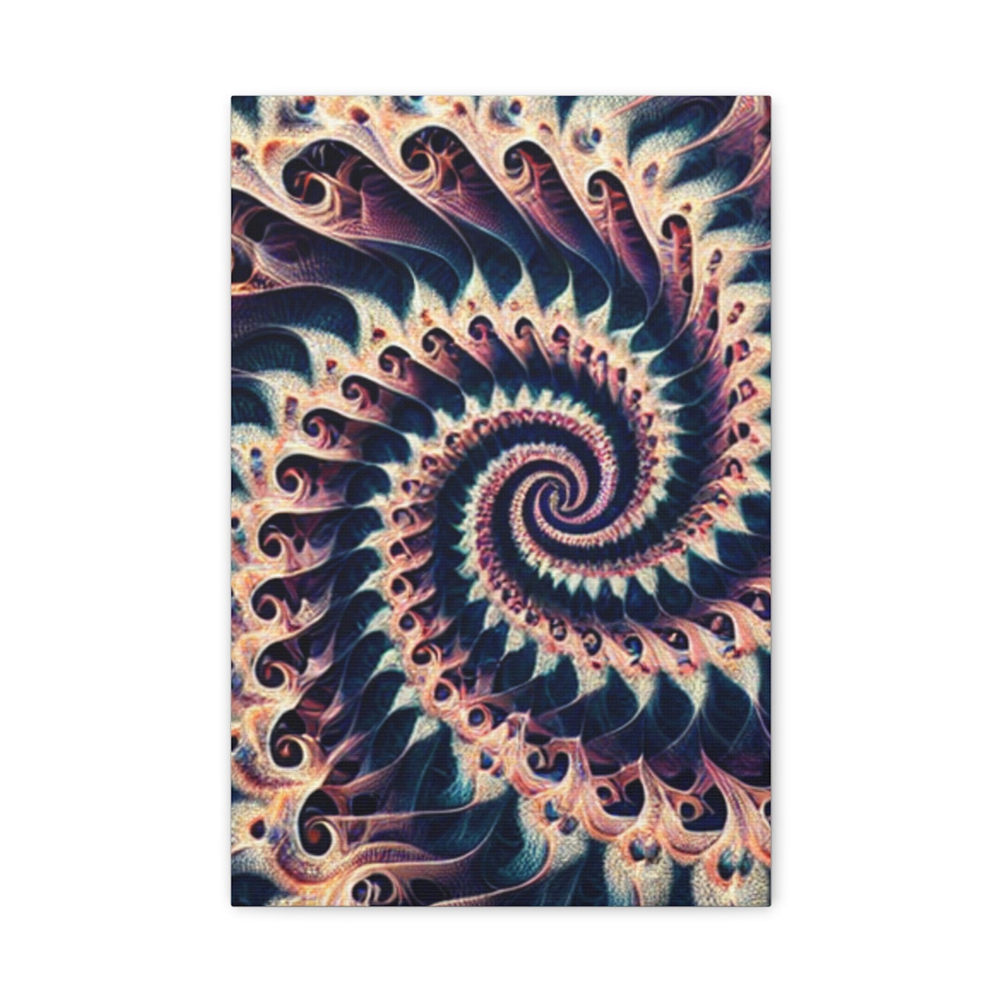 Abstract Spiral Art Canvas Print - Modern Home Decor for Art Lovers