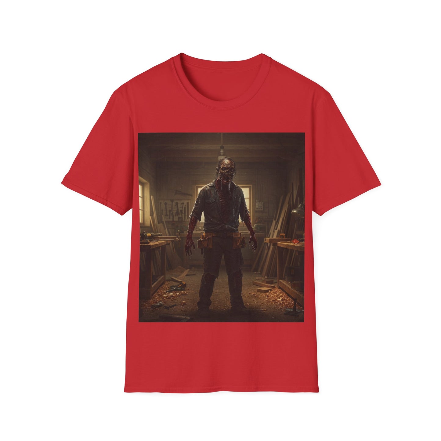 UK - Unisex Horror Movie Softstyle T-Shirt - Perfect for Halloween Enthusiasts