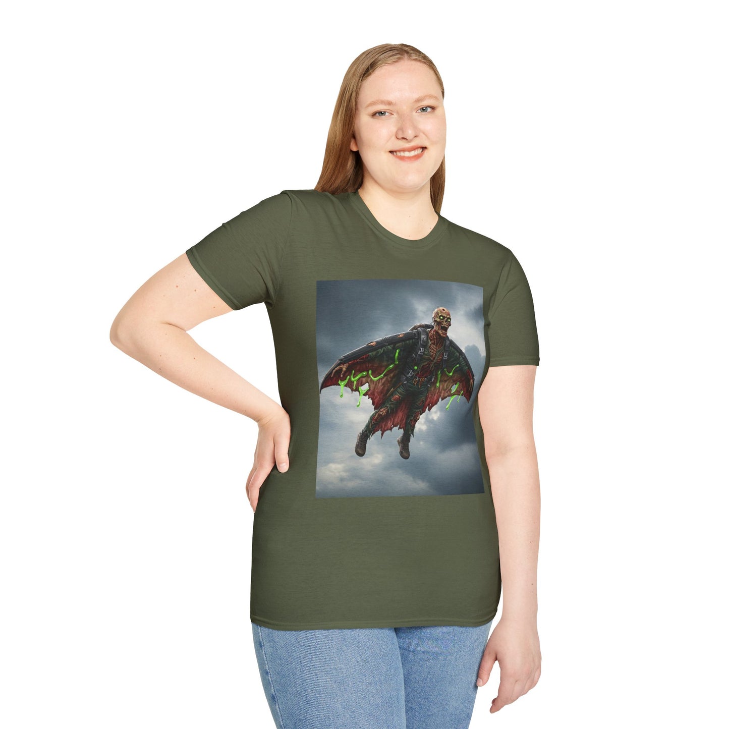 Vintage Horror Mothman Graphic Tee