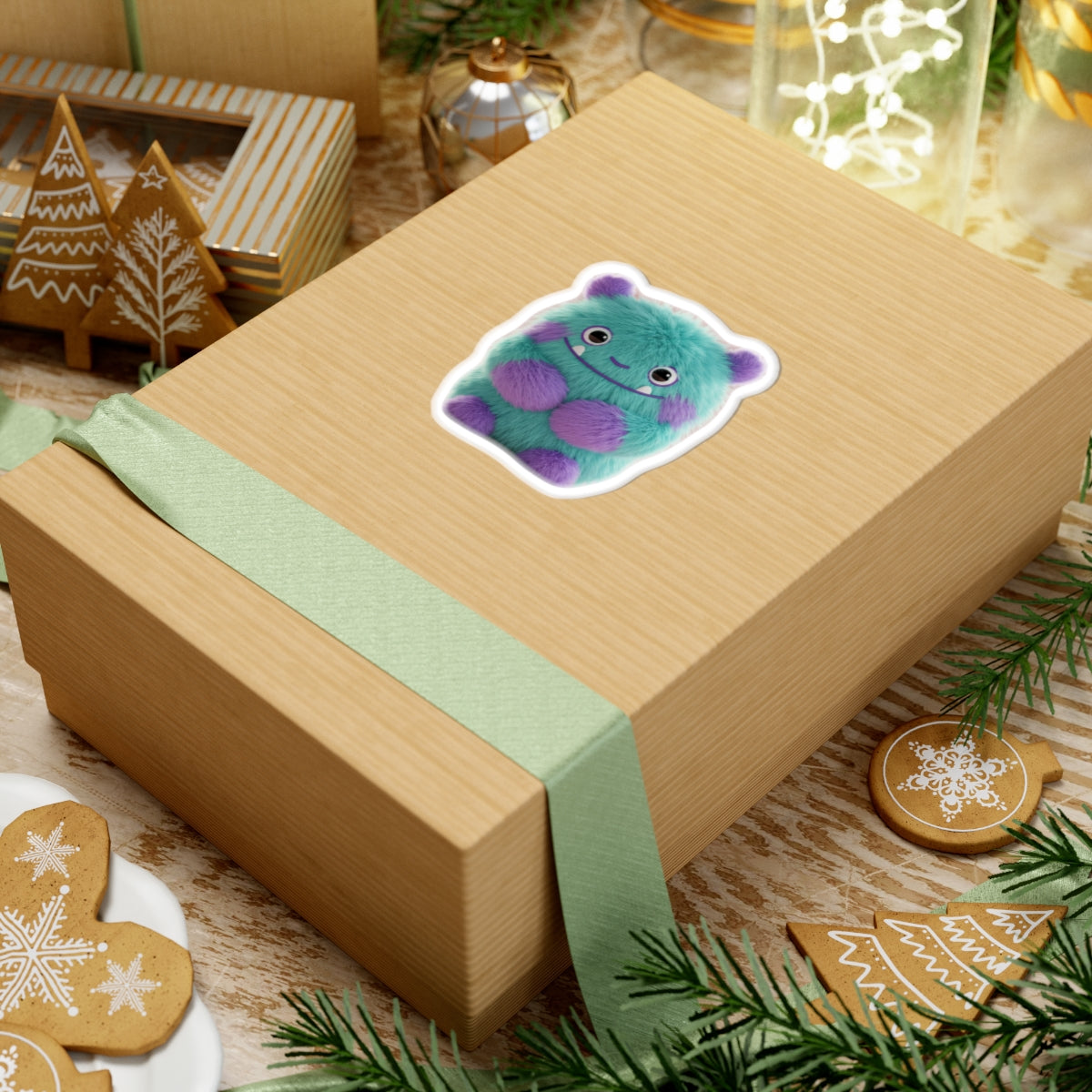 Adorable Monster Kiss-Cut Stickers for Fun Decor and Gifting