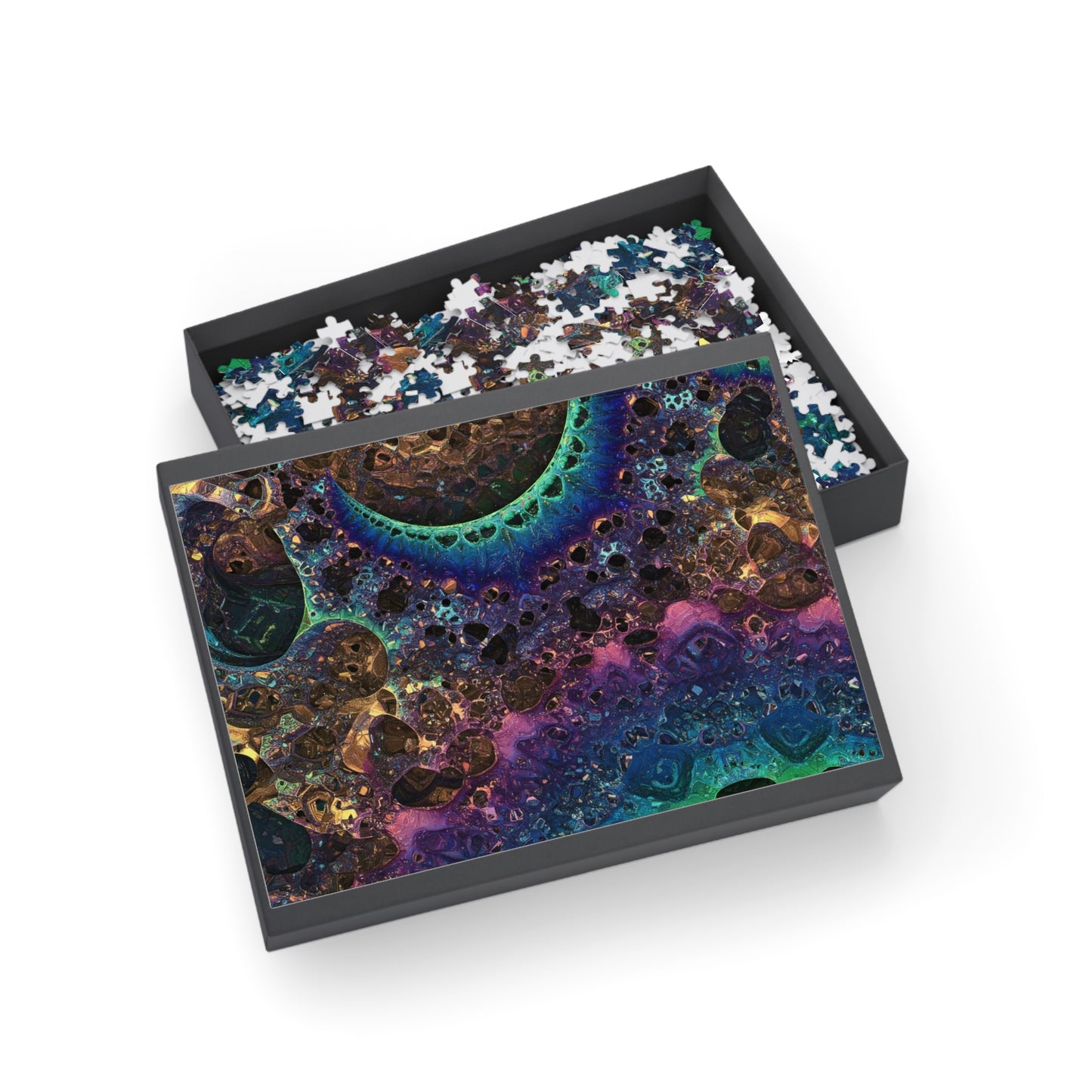 037 - Fractal Puzzle (96, 252, 500, 1000-Piece) - Fun Family Activity and Gift