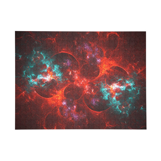 Cosmic Color Fractal Puzzle - 96, 252, 500, 1000 Pieces