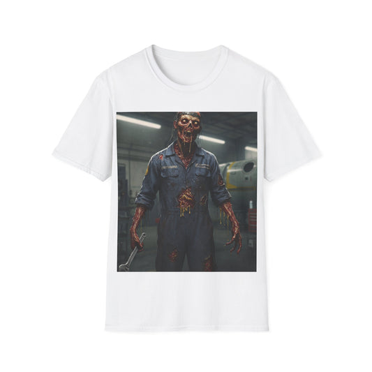 UK - Unisex Softstyle Horror Graphic T-Shirt - Perfect for Halloween and Horror Fans