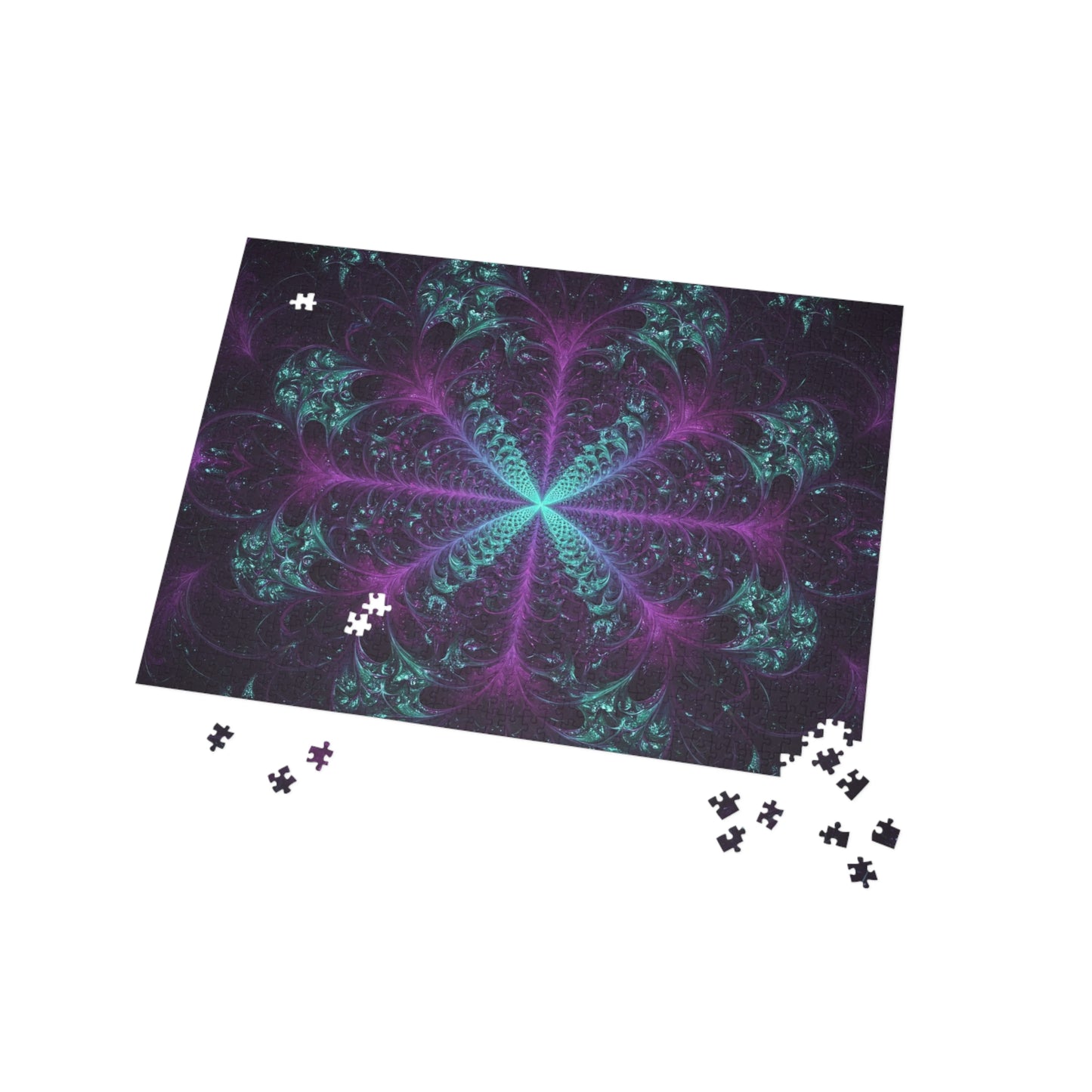 012 - Fractal Puzzle (96, 252, 500, 1000-Piece) - Fun Family Activity and Gift