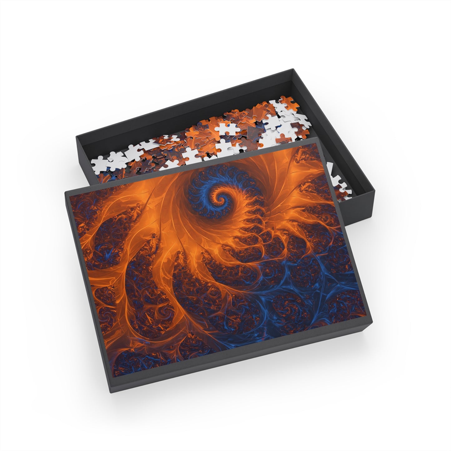 015 - Fractal Puzzle (96, 252, 500, 1000-Piece) - Fun Family Activity and Gift