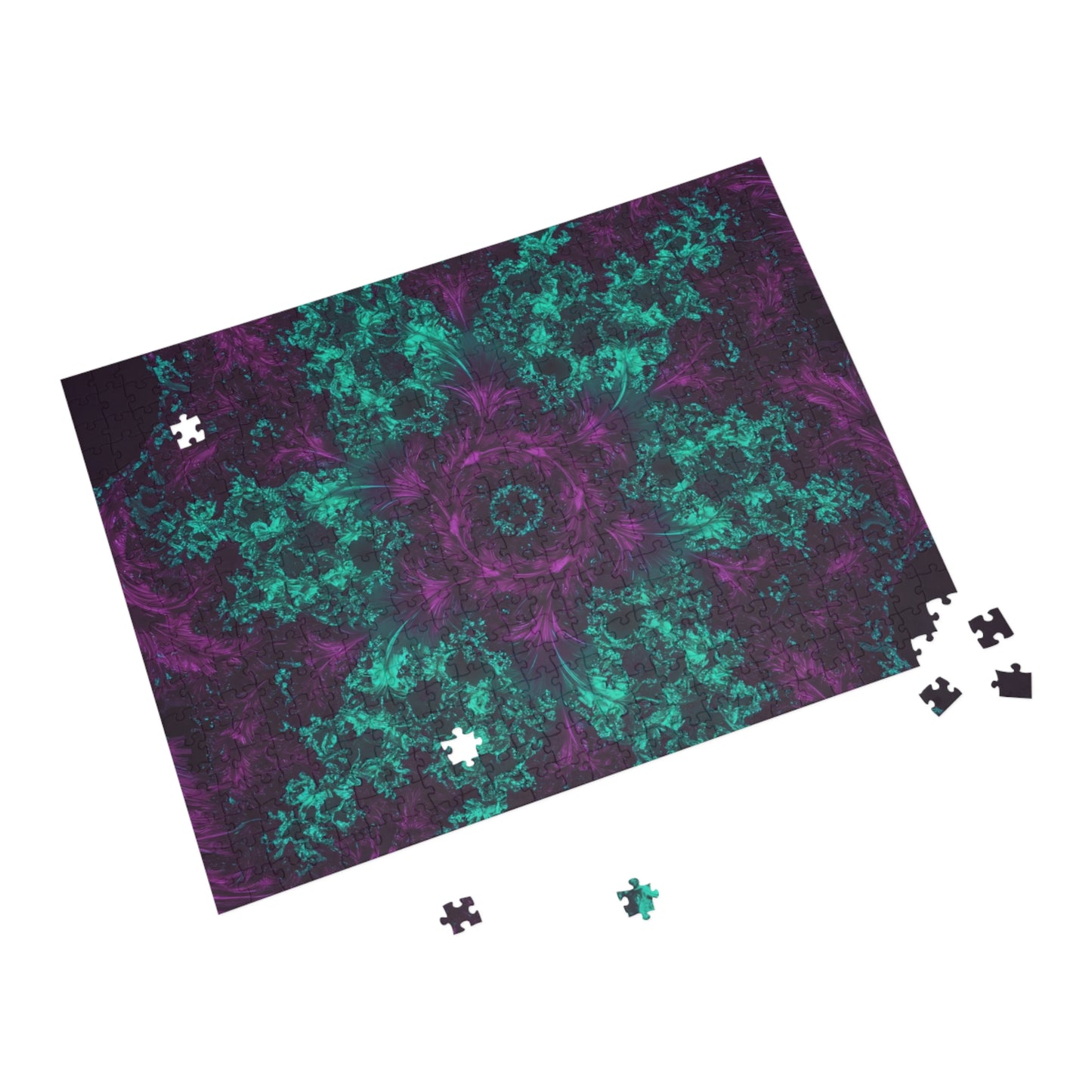 095- Fractal Puzzle (96, 252, 500, 1000-Piece) - Fun Family Activity and Gift
